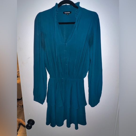 Mini green dress - Picture 2 of 3